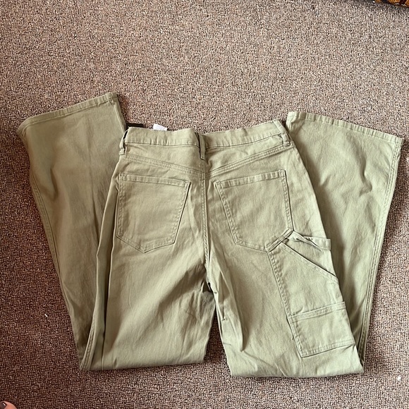 High rise wide leg carpenter pant - Picture 2 of 10